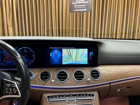 MERCEDES-BENZ E200D EXCLUSİVE İÇİ TABA/COMMAND/ÇİFTHFZ 12 TAKSİT