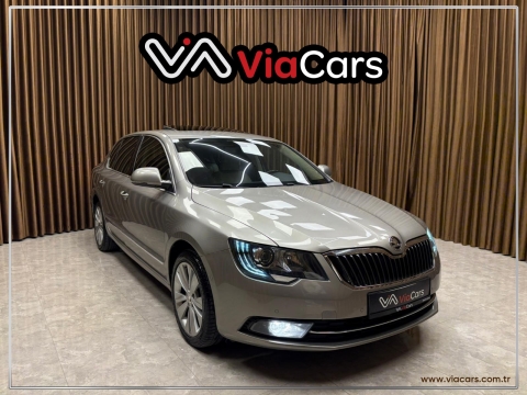 SKODA SÜPERB 1.6 TDI ELEGANCE SUNROOF 4KOLTUK ISITMA 12 TAKSİT