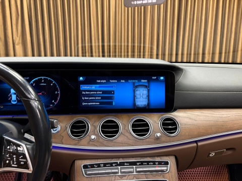 MERCEDES-BENZ E200D EXCLUSİVE İÇİ TABA/COMMAND/ÇİFTHFZ 12 TAKSİT
