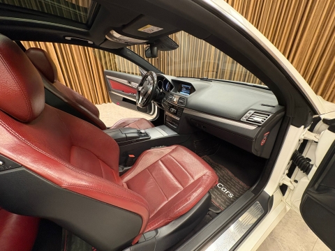 MERCEDES-BENZ E250 COUPE AMG ISITMA/SOĞUTMA İÇİ KIRMIZI 12 TAKSİT