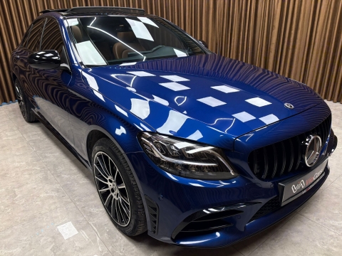 MERCEDES-BENZ C200 4 MATİC AMG İÇİ TABA HATASIZ BOYASIZ 12 TAKST