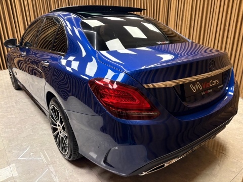 MERCEDES-BENZ C200 4 MATİC AMG İÇİ TABA HATASIZ BOYASIZ 12 TAKST