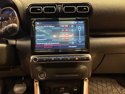 CİTROEN C3 AİRCROSS 1.2 PRUTECH SHİNE CAM TAVAN HATASIZ 12 TAKST